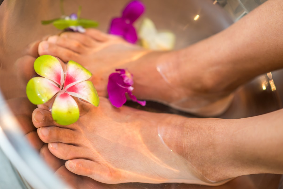 Wellness Pediküre und Fußmassage